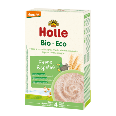 Papa Bebé Biológica de Espelta +4M