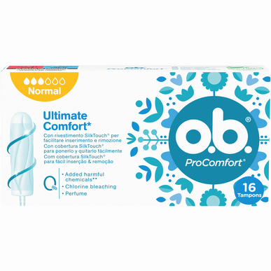 Ultimate Comfort Tampons ProComfort Normal 16 un Wells