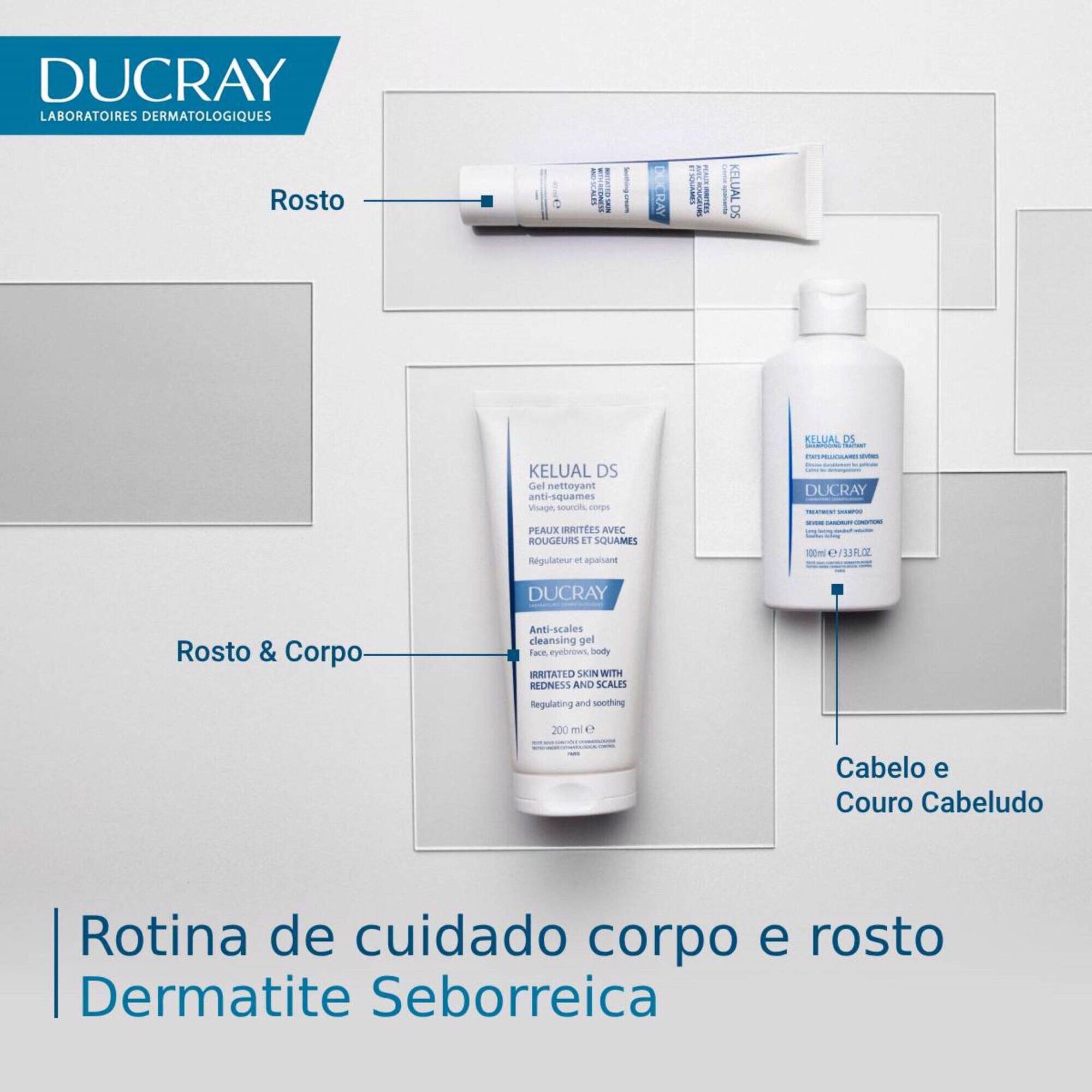 Kelual DS Gel Nettoyant Anti-squames