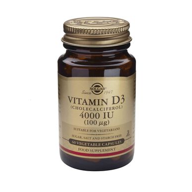 Suplemento Cápsulas de Vitamina D3 4000 IU Wells Image 1