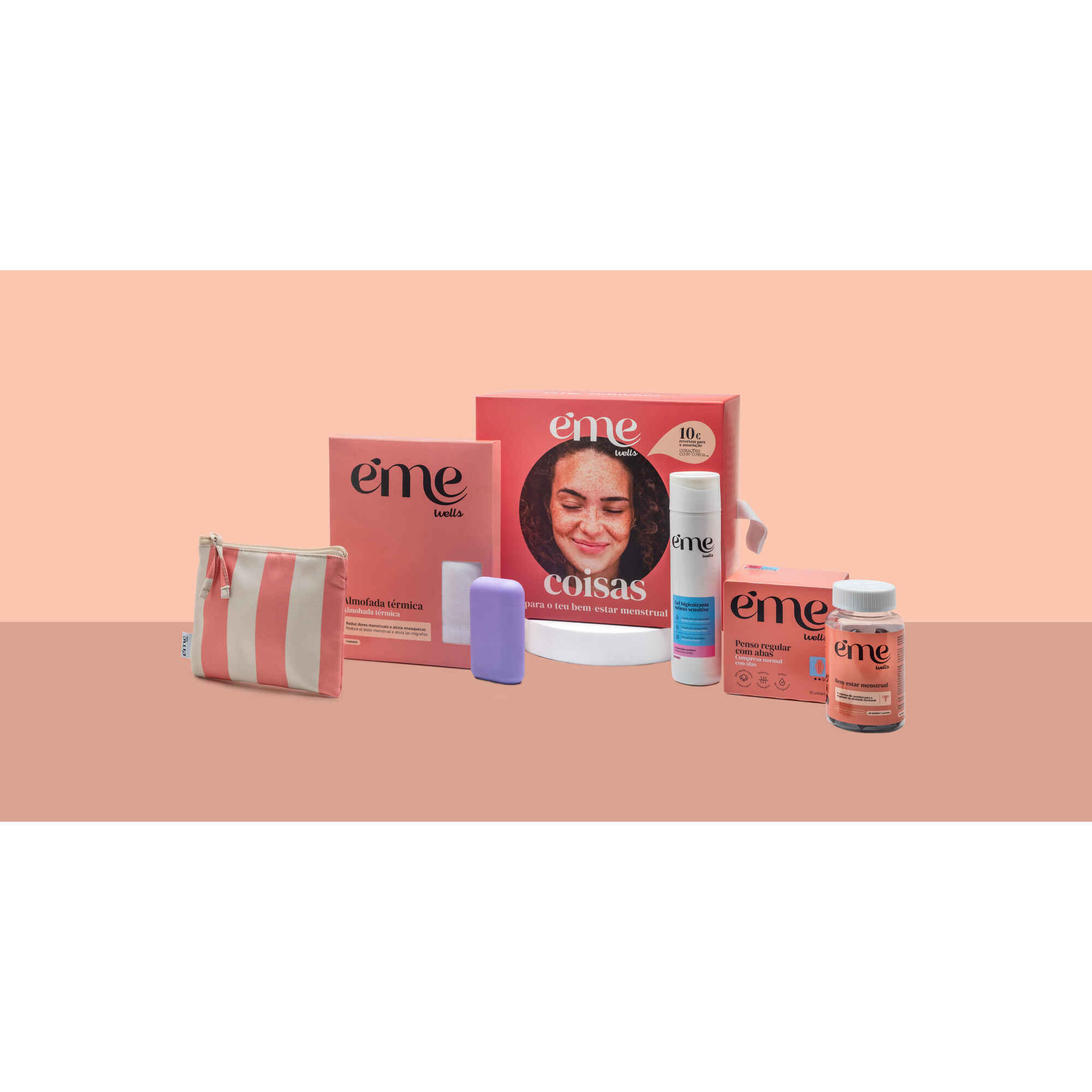 Kit Coisas Bem-estar Menstrual