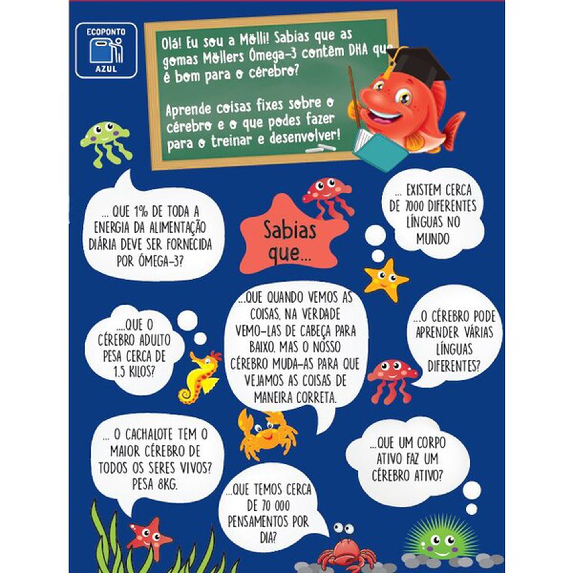 Suplemento Gomas Ómega 3 Morango Criança