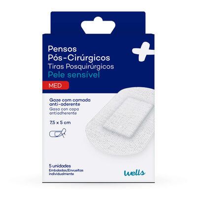 Pensos Pós-Cirúrgicos Pele Sensível