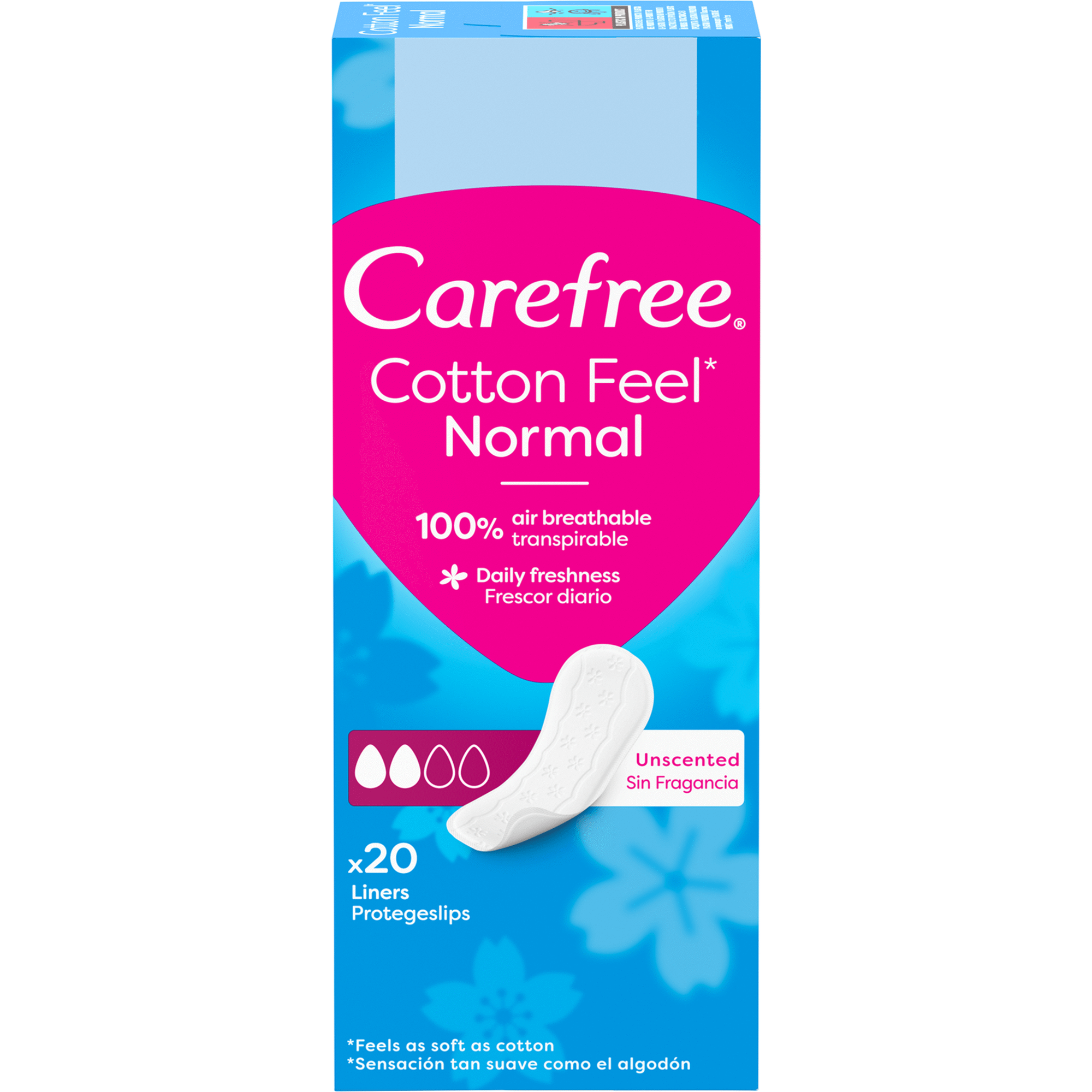Cotton Feel Normal Protegeslips Air Breathable 