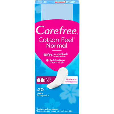Cotton Feel Normal Protegeslips Air Breathable 