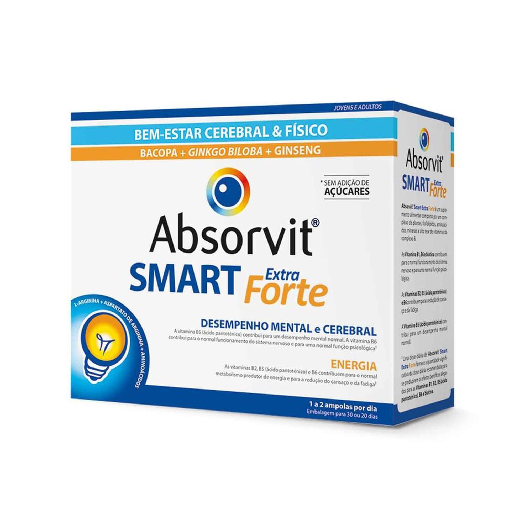 Smart Extra Forte Bem-Estar Cerebral e Físico
