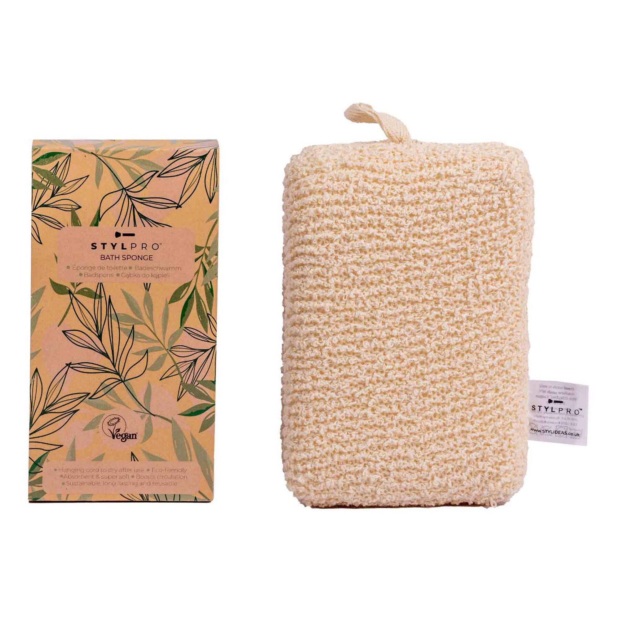 Esponja de Banho de Bambu