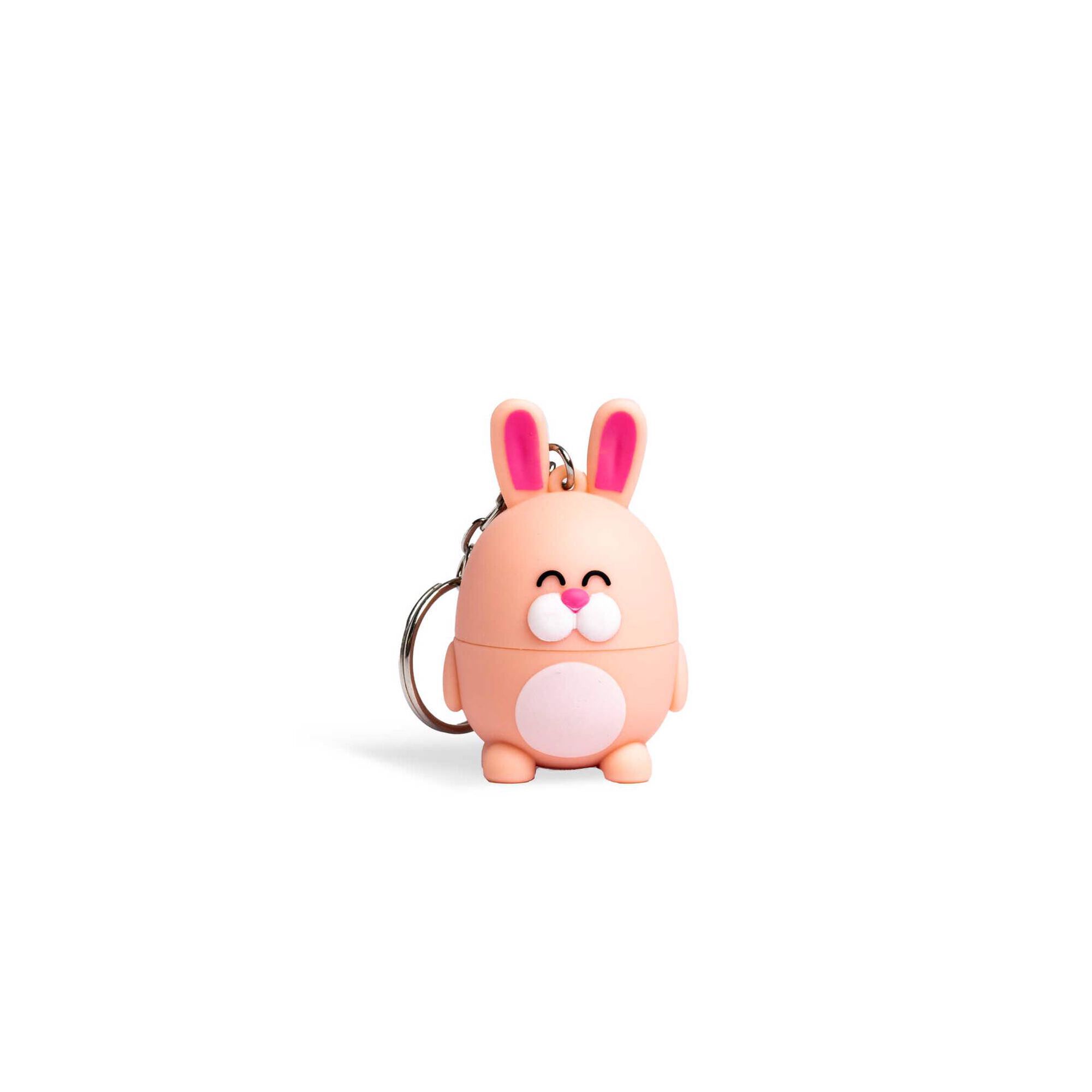 Cute Animals Lip Balm Keychain