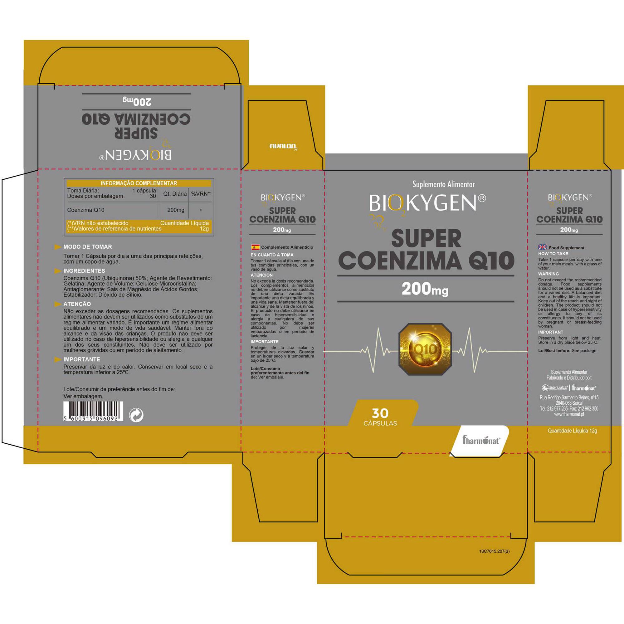 Super Coenzima Q10 200mg