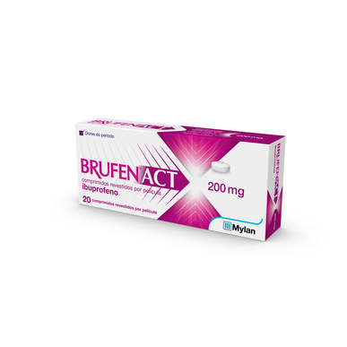 Brufen Brufenact 200mg Dores de Período Wells