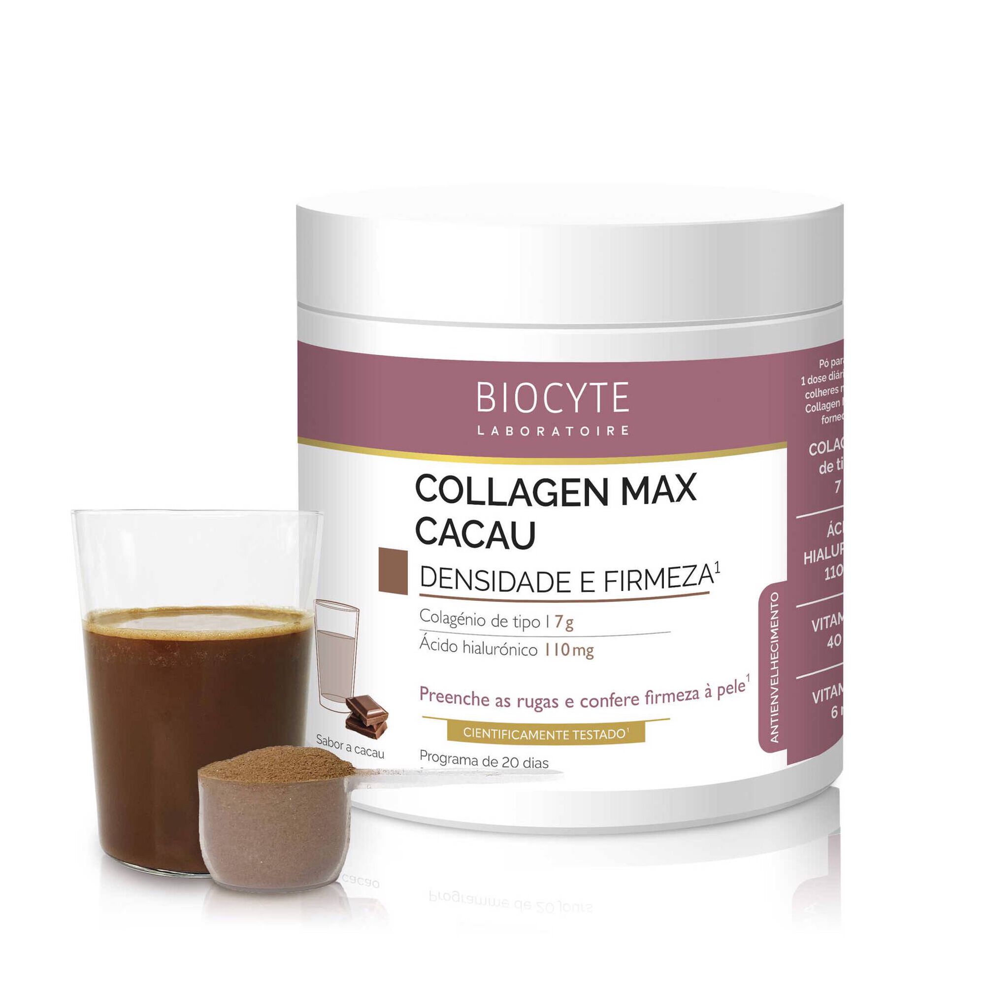 Colagénio em Pó Sabor a Cacau Collagen Max