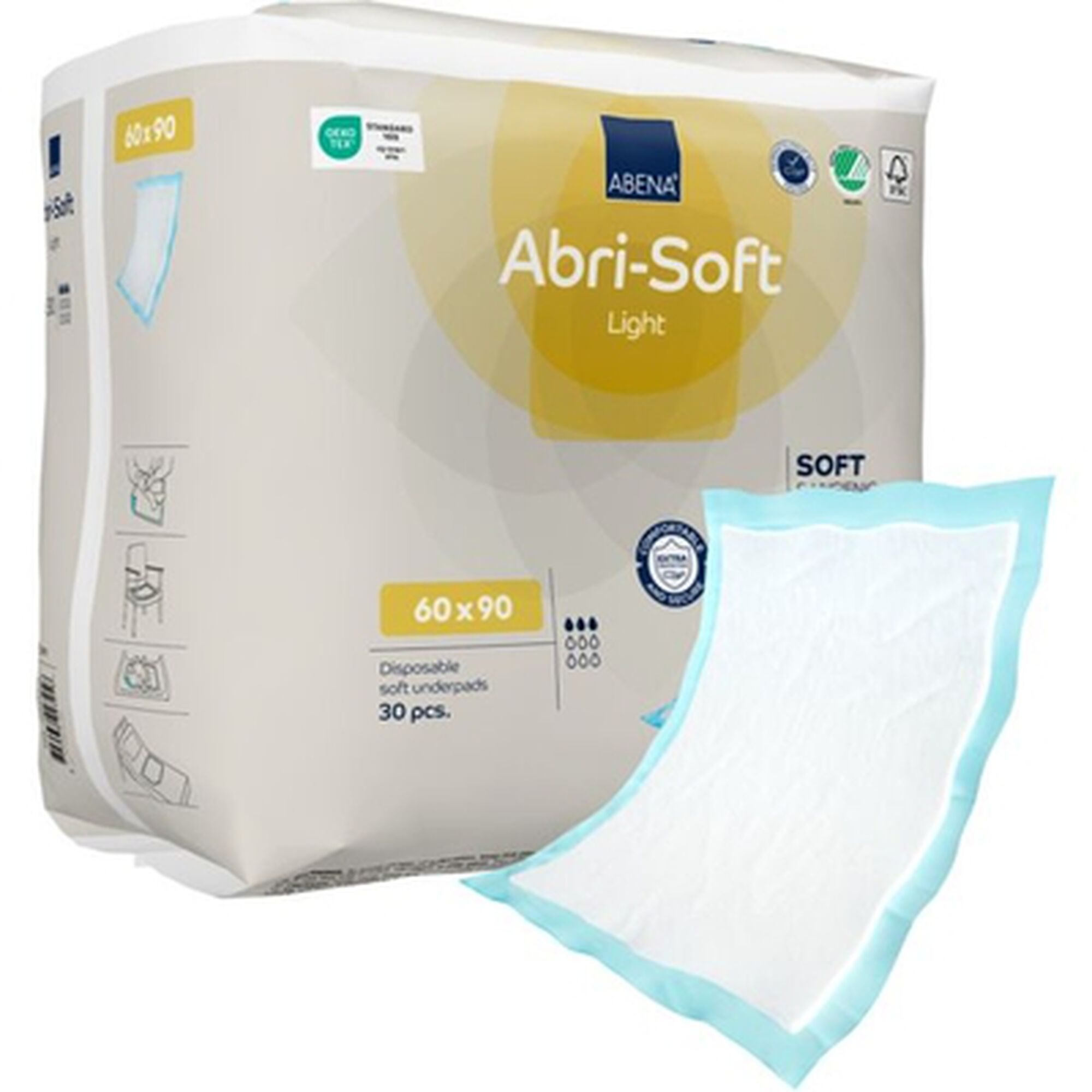 Abri-Soft Light Hygienic 60x90 cm