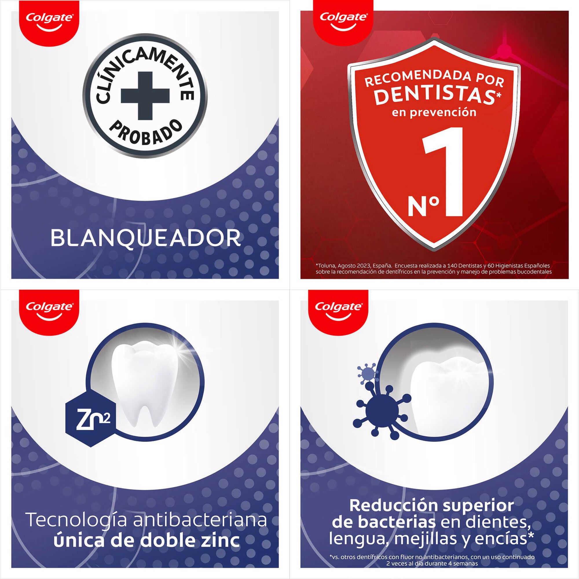 Pack Pasta Dentífrica Total Branqueador