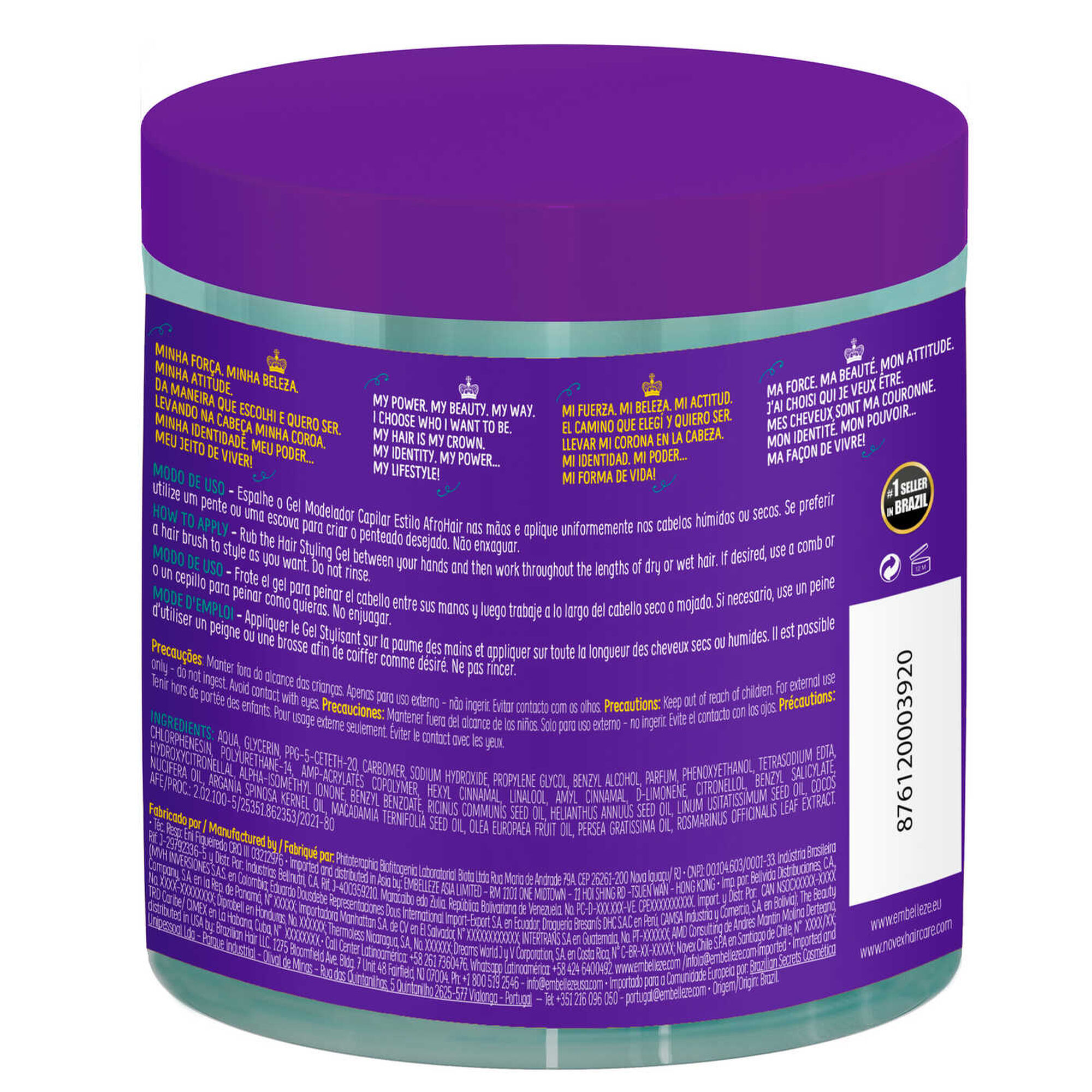 Gel Modelador de Caracóis AfroHair