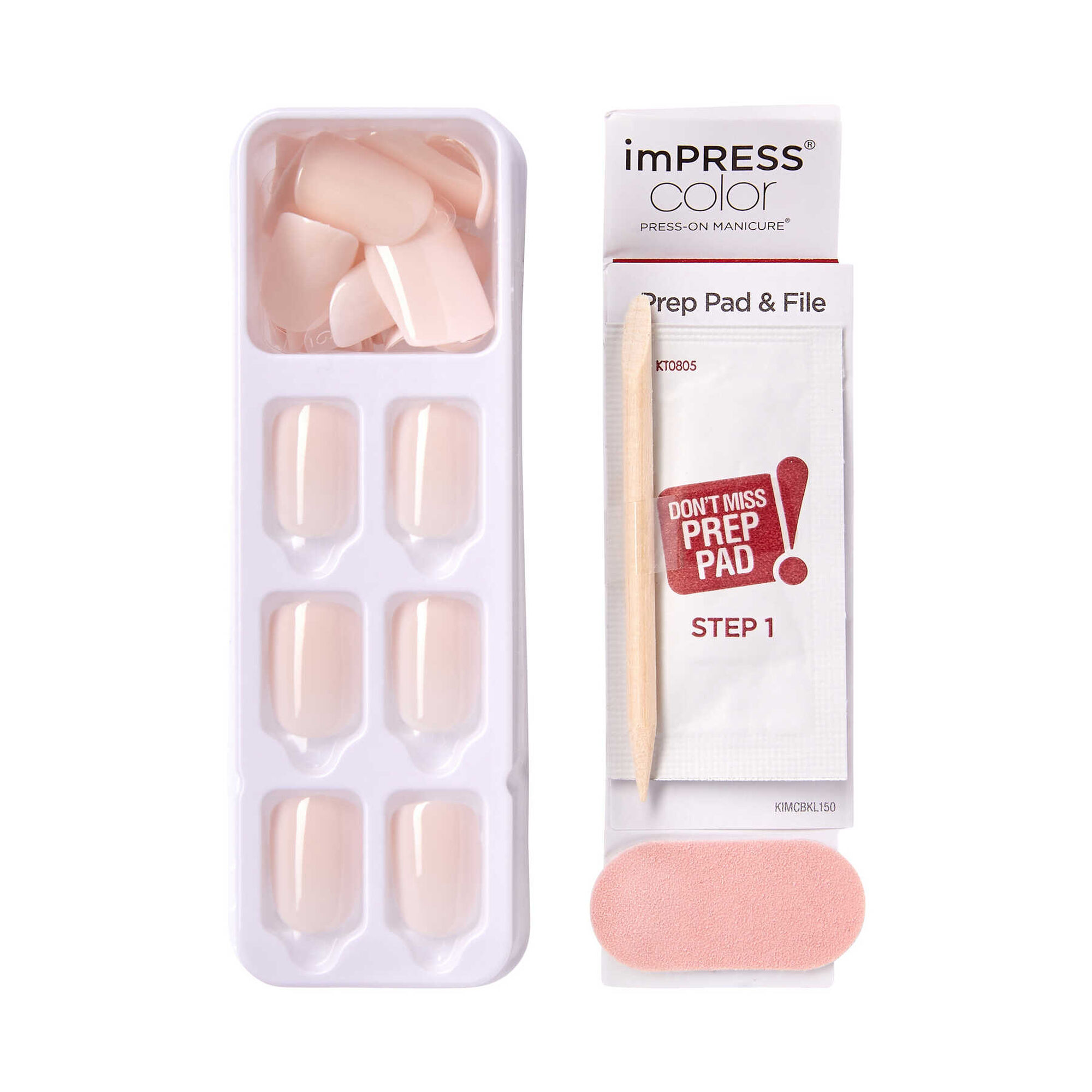 Unhas Postiças imPRESS Nails Point Pink