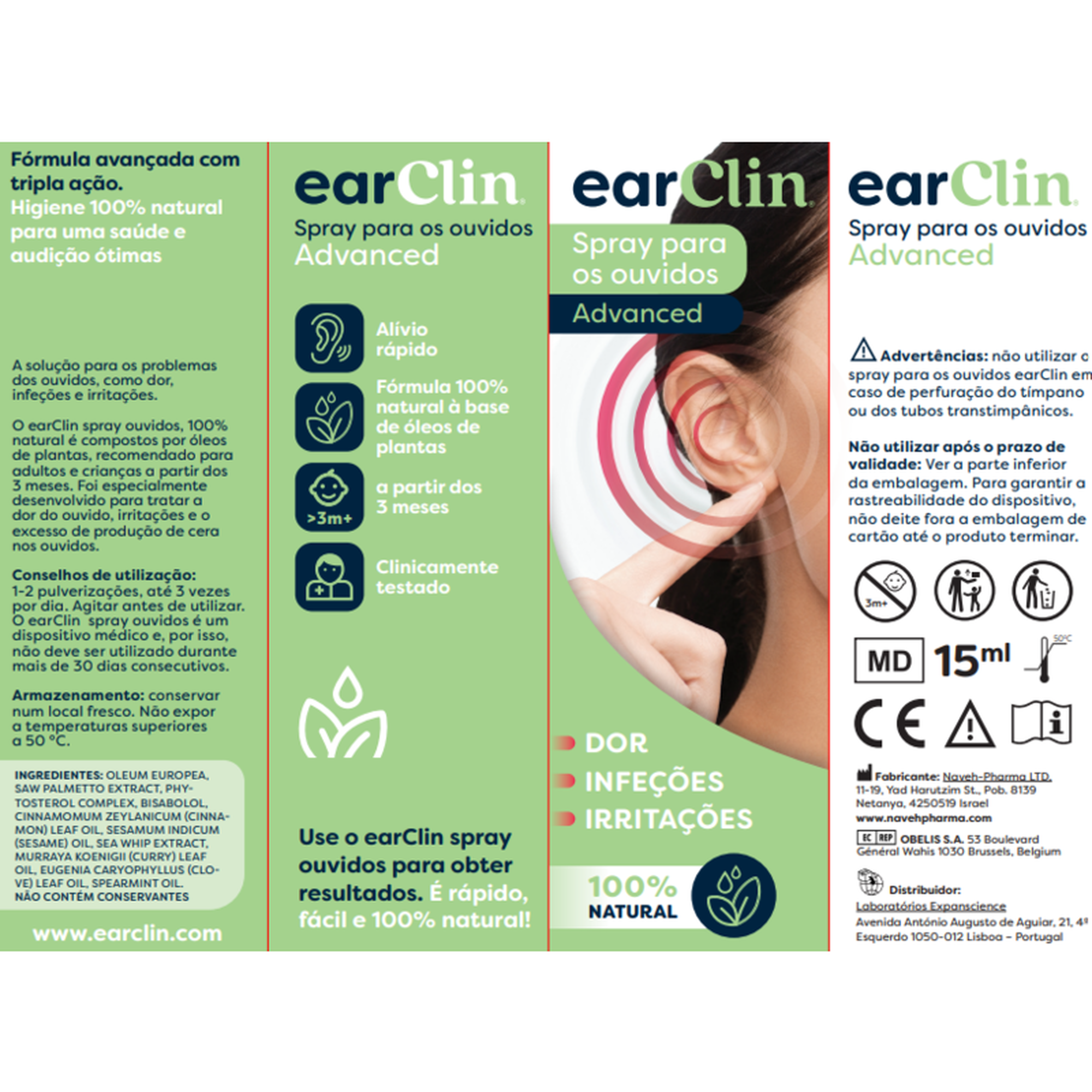 Spray para Ouvidos Advanced
