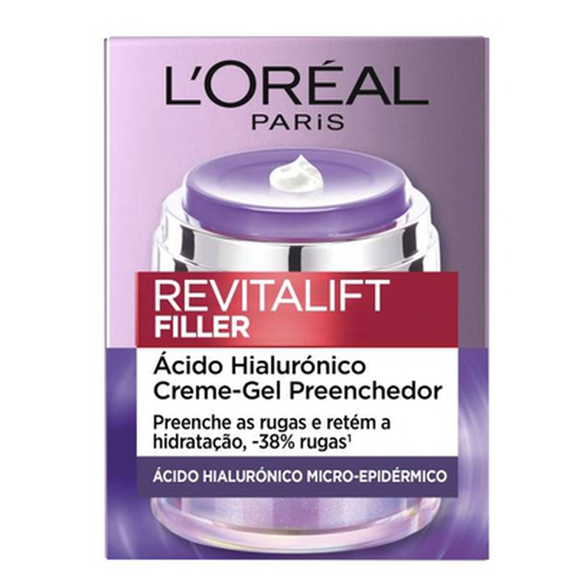 Creme Água Rosto Refirmante Revitalift Filler