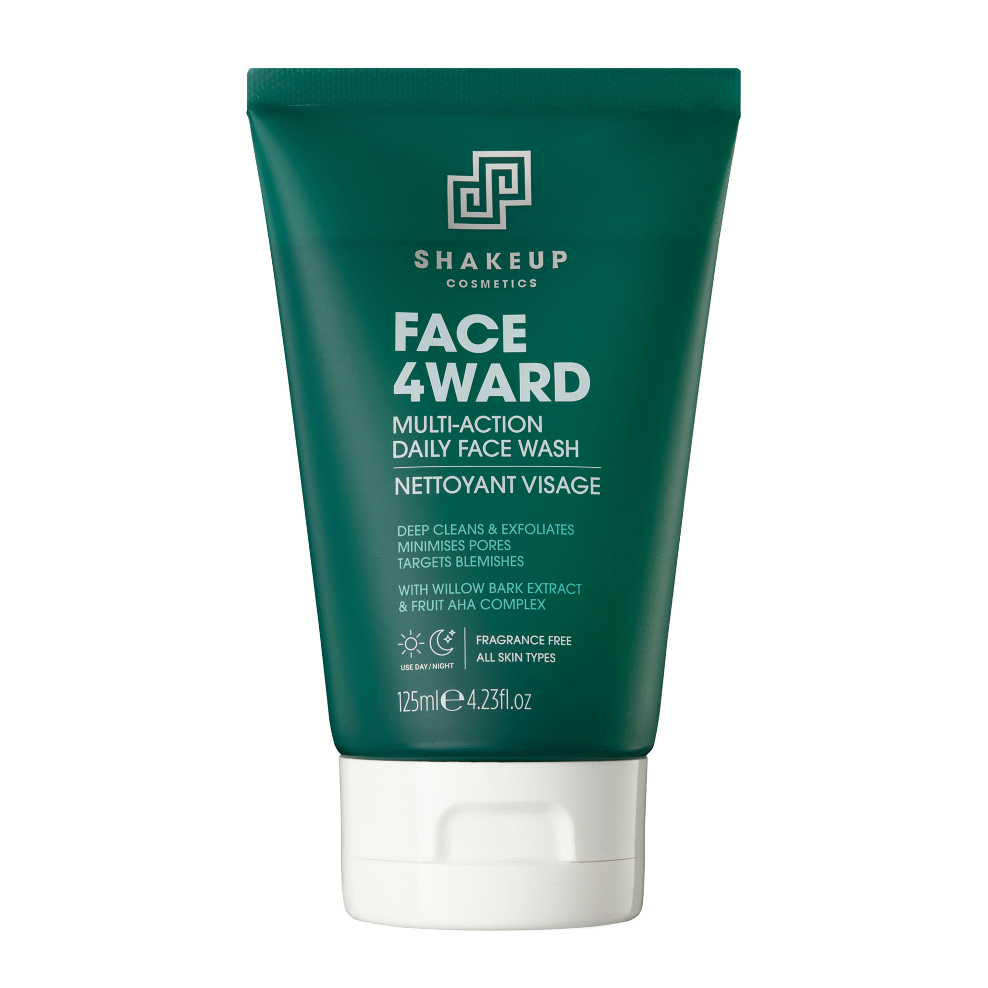 Gel de Rosto Limpeza Profunda Face 4Ward Men