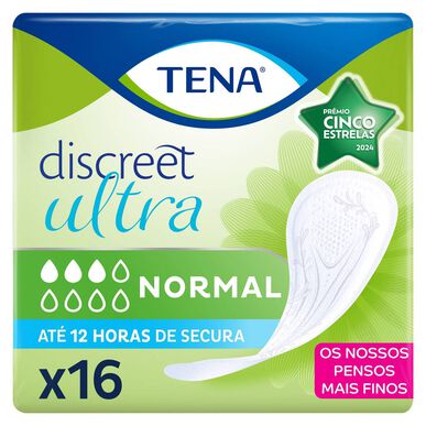 Pensos Incontinência Discreet Ultra Normal Wells Image 1