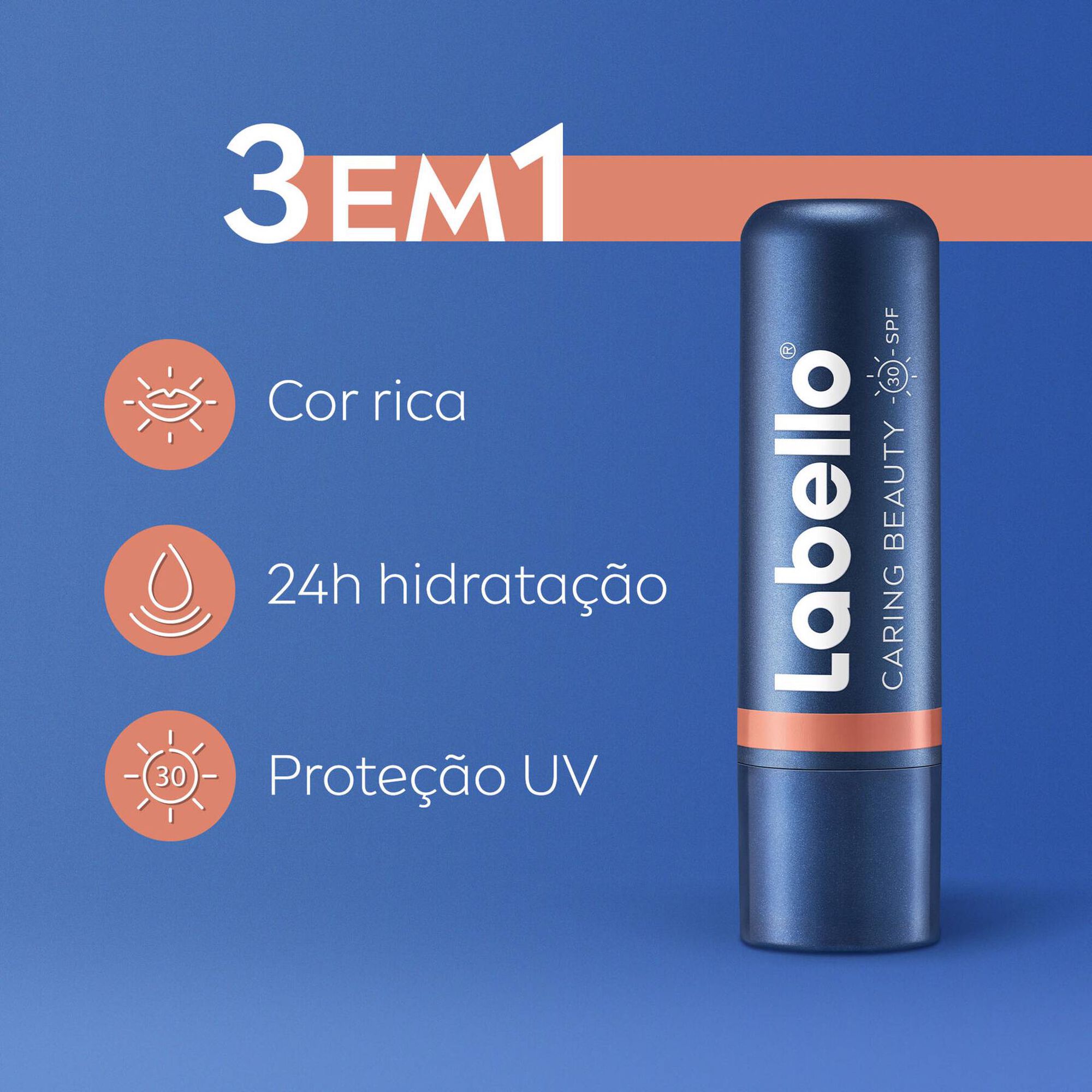 Caring Beauty Lip & Cheek Nude SPF30