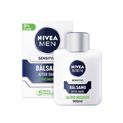 Men Sensitive Loção After Shave