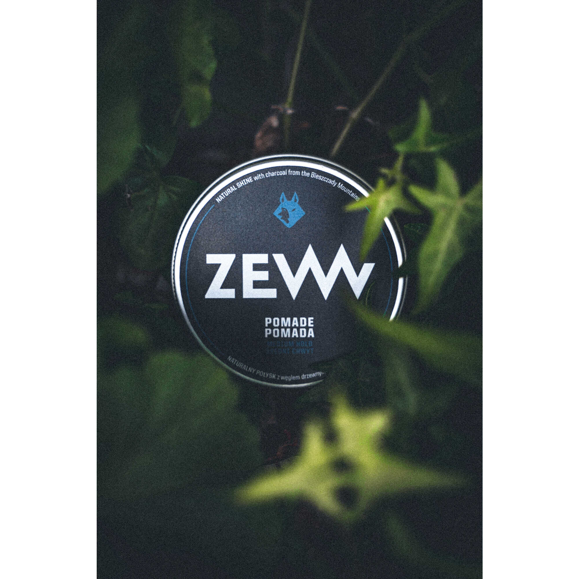 Cera Cabelo Fixação Média Charcoal Hair Pomade