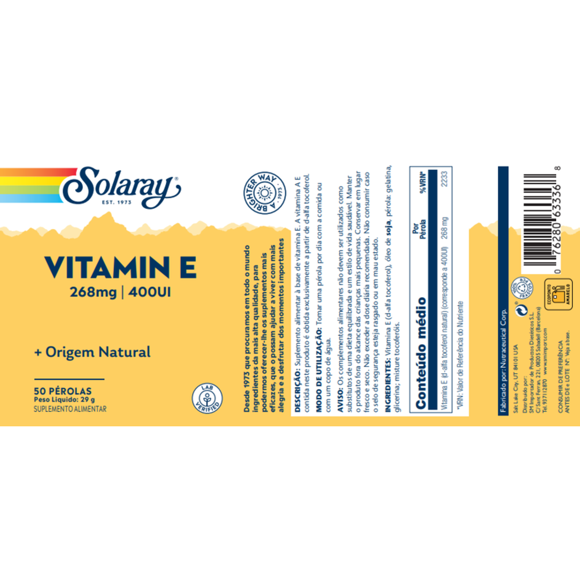 Vitamin E 268 mg