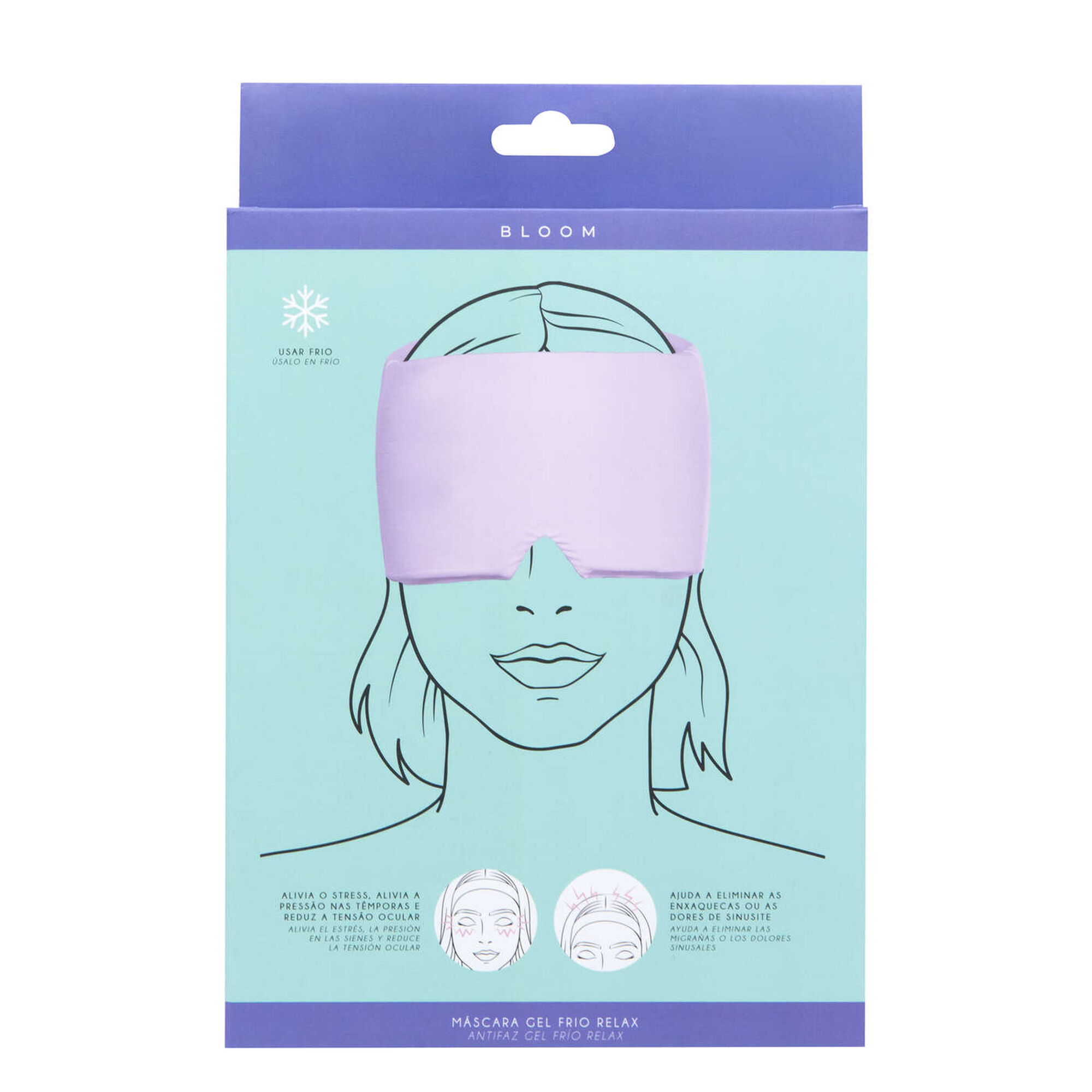 Máscara Gel Frio para Relaxamento
