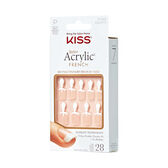 Salon Acrylic French Nails Wells Image 3