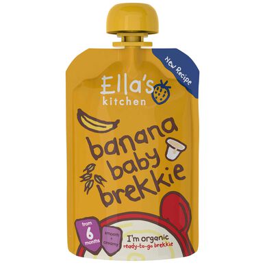 Saquetas Baby Brekkie de Banana Wells