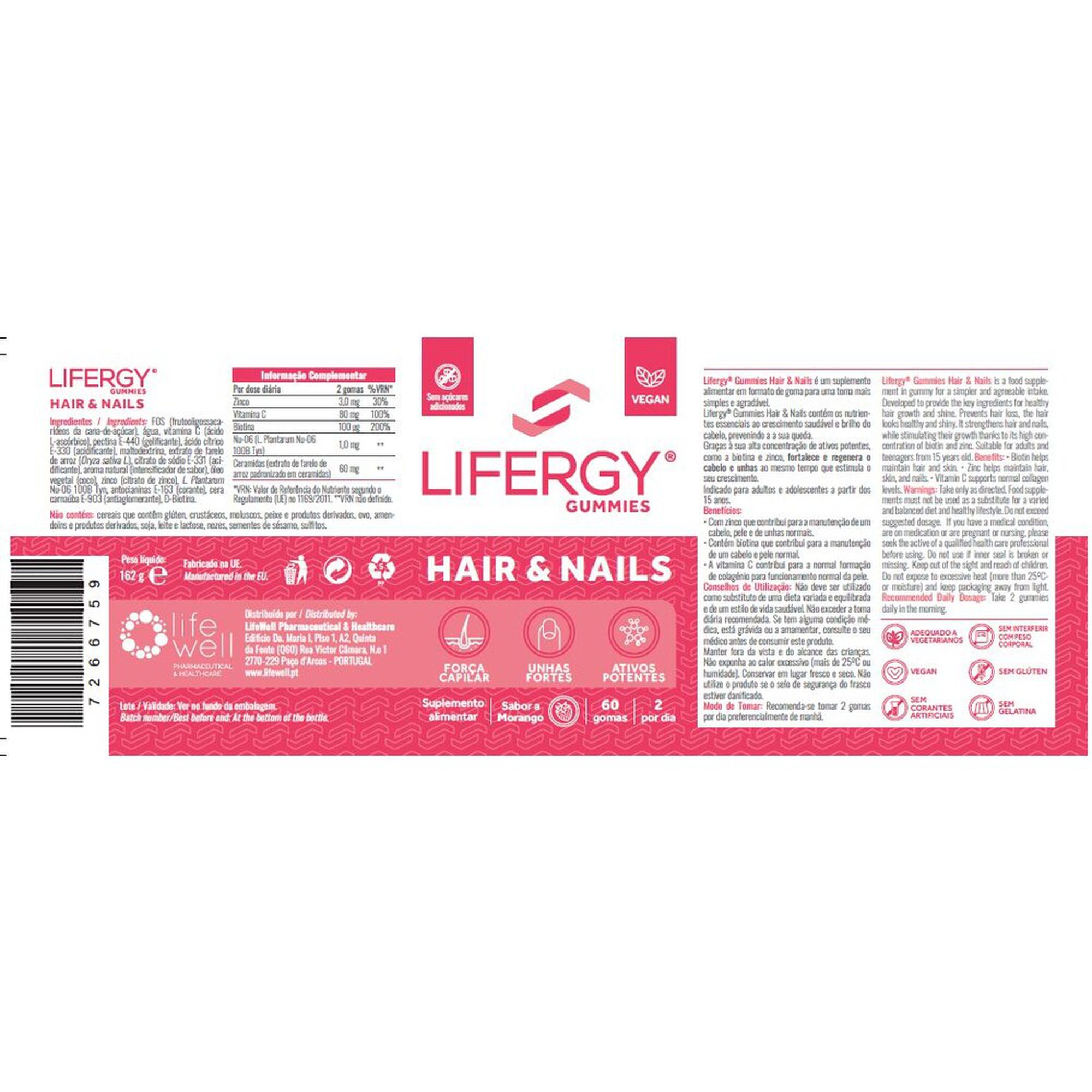 Lifergy Gummies Hair & Skin