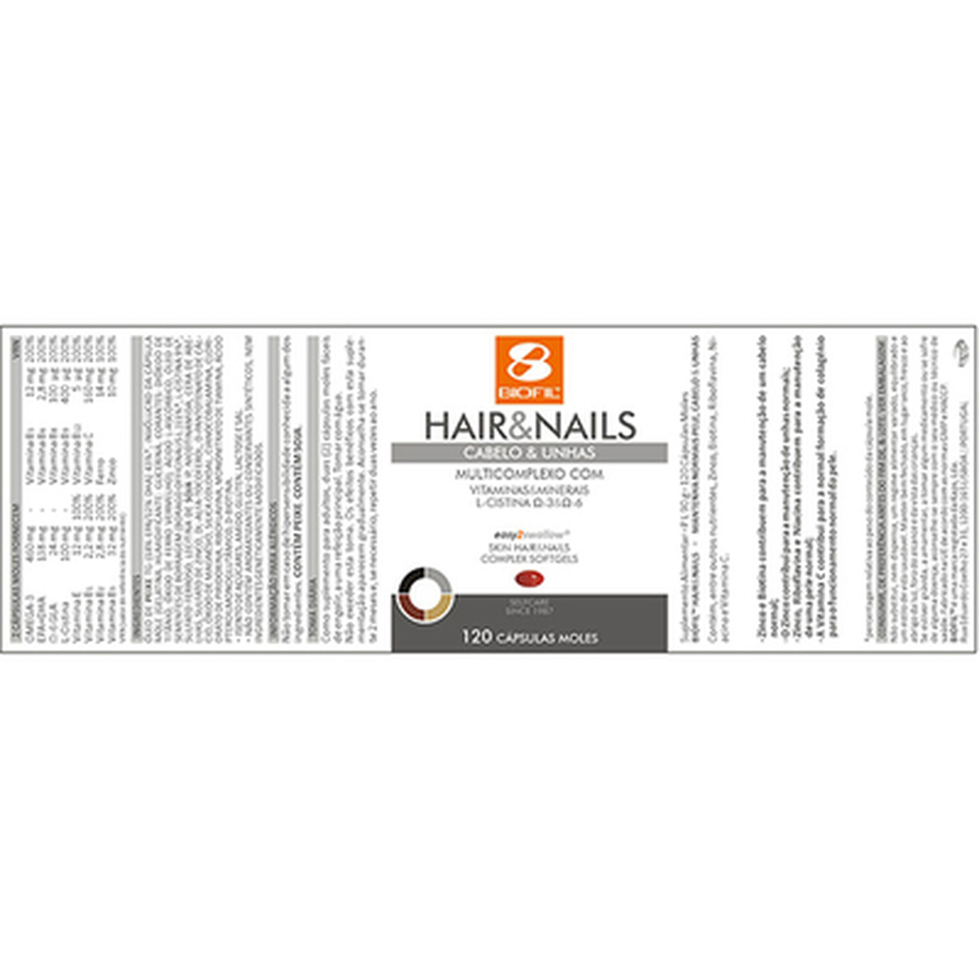 Suplemento Vitaminas Cabelo e Unhas