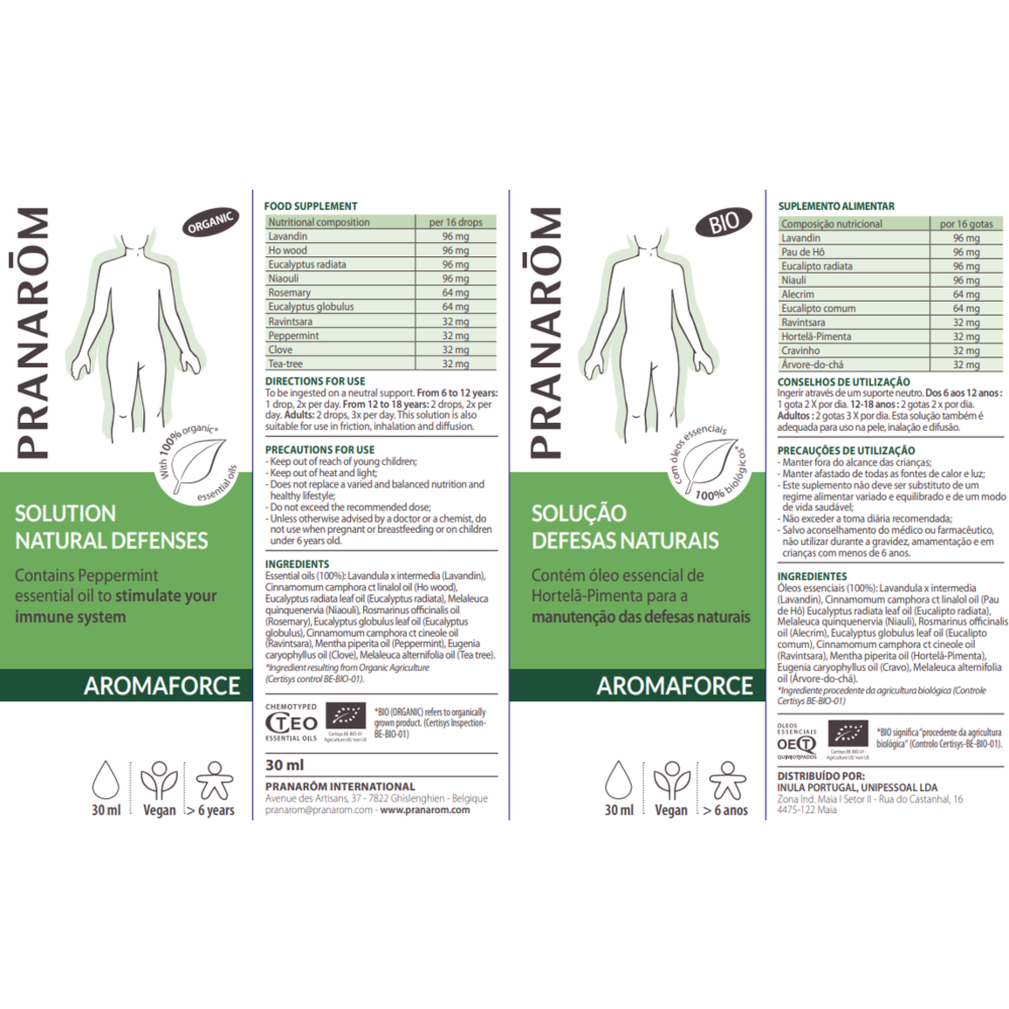 Solução Defesas Naturais Aromaforce