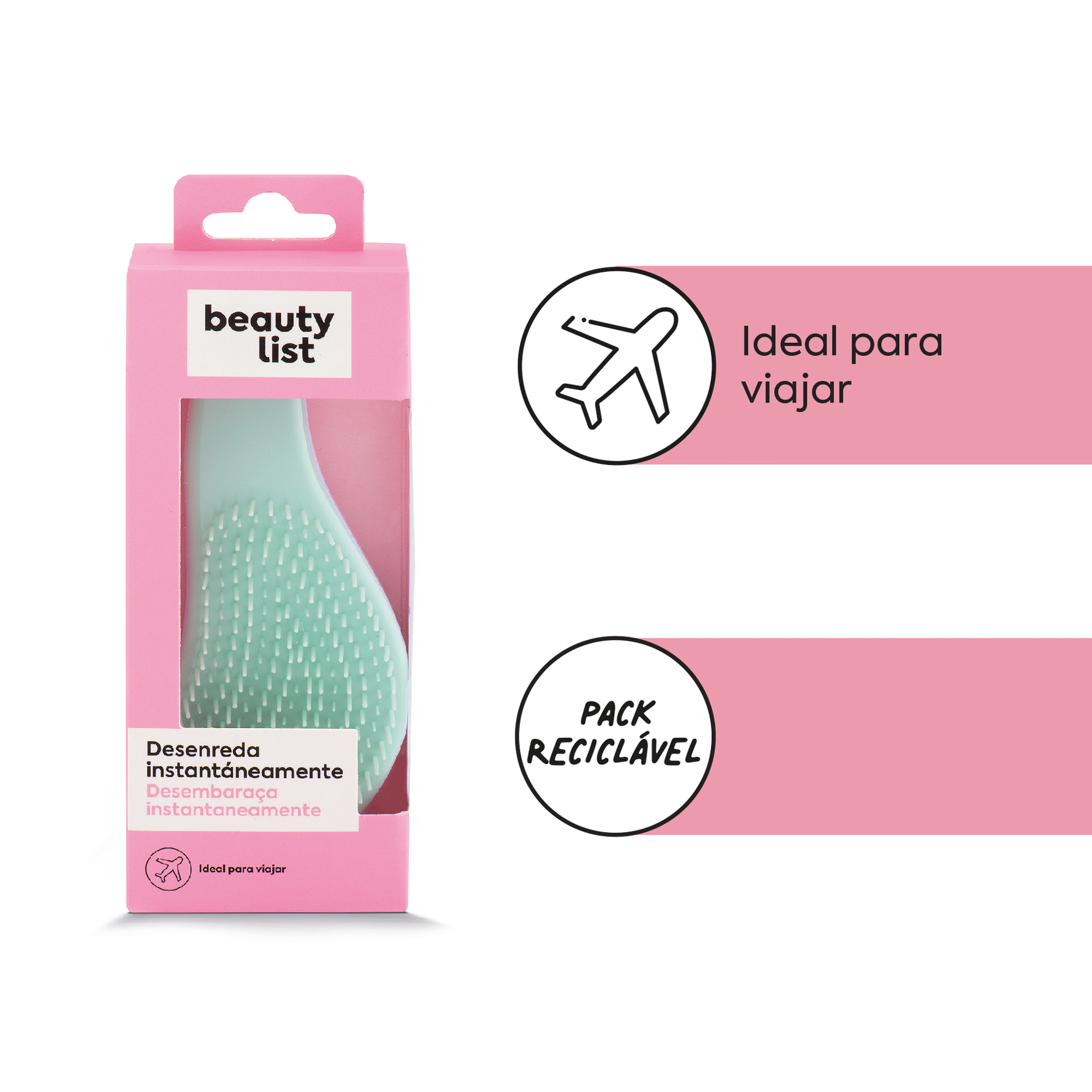 Escova Desembaraçadora Mini