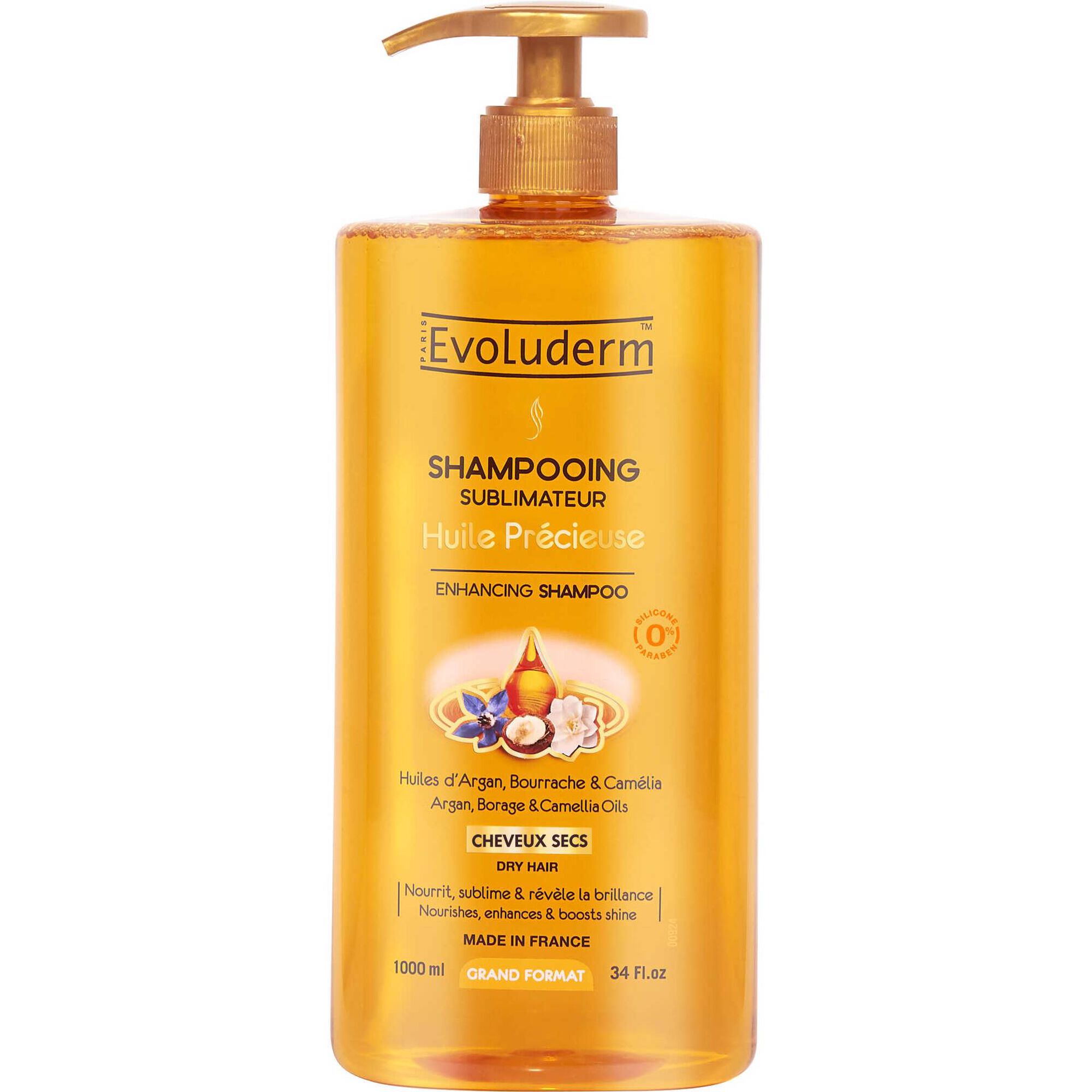 Champô para Cabelo Seco Huile Précieuse