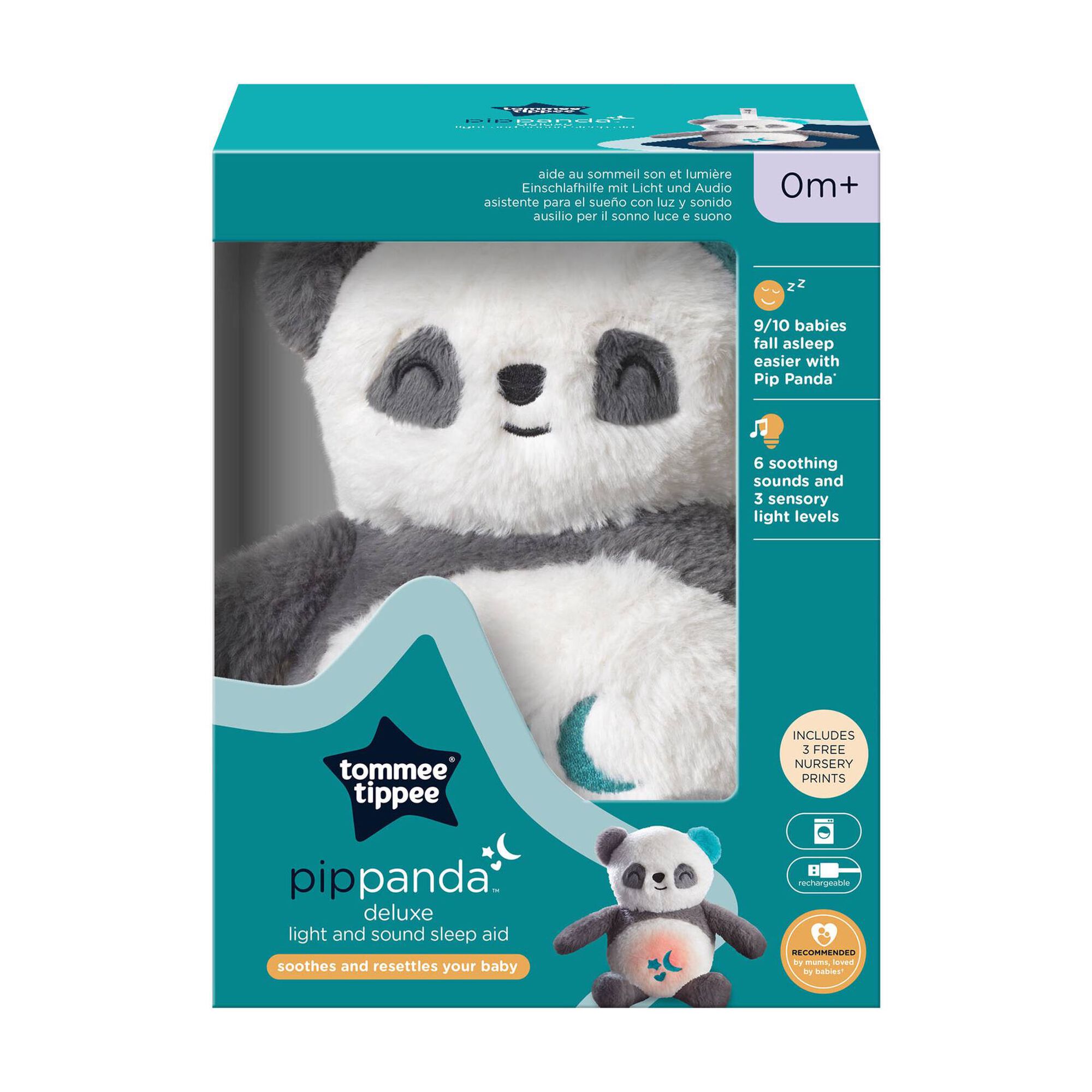 Peluche com Som e Luz Panda Pio The Panda
