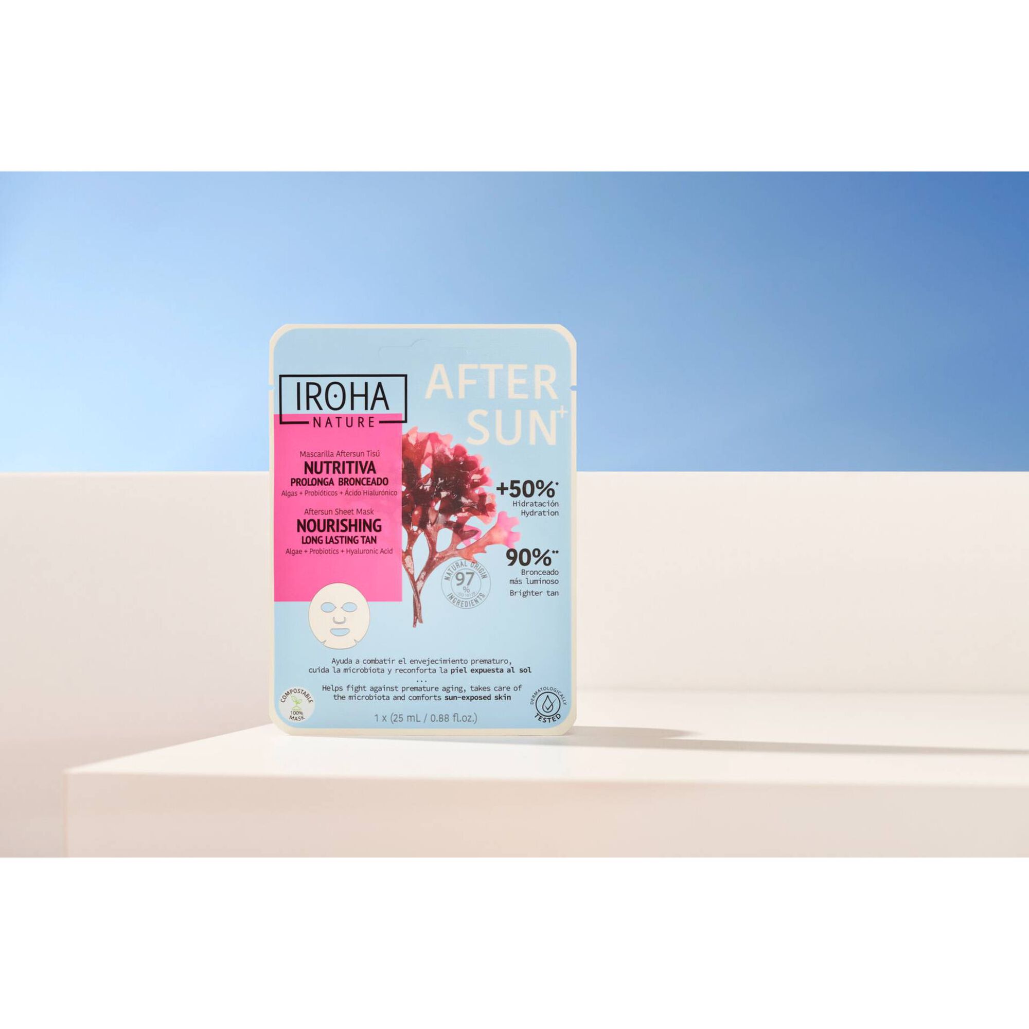 Máscara Rosto Nutritiva Hidratante After Sun