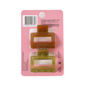 Set de Molas Retangulares para Cabelo Wells Image 2