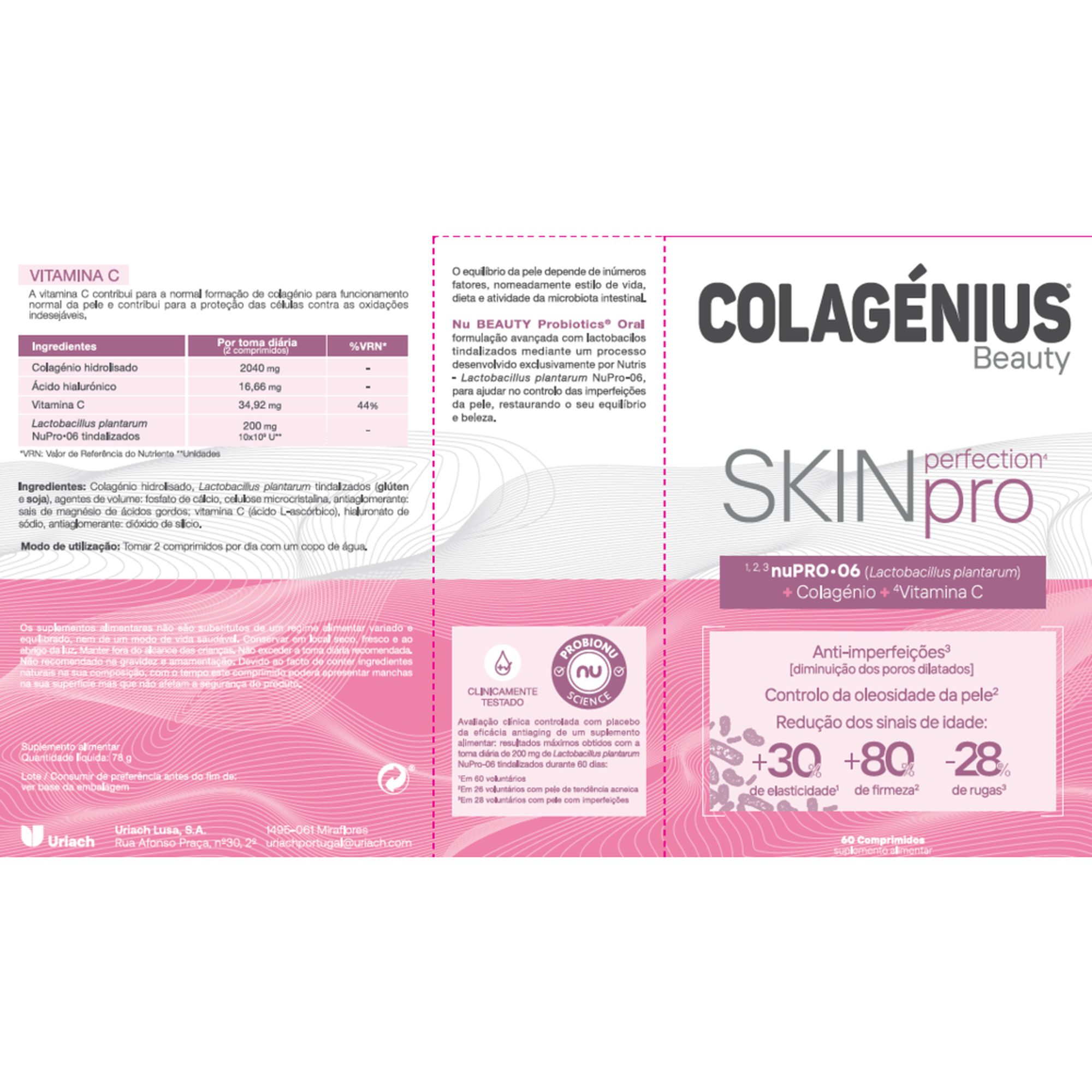 Suplemento Saúde da Pele Beauty Skin Pro