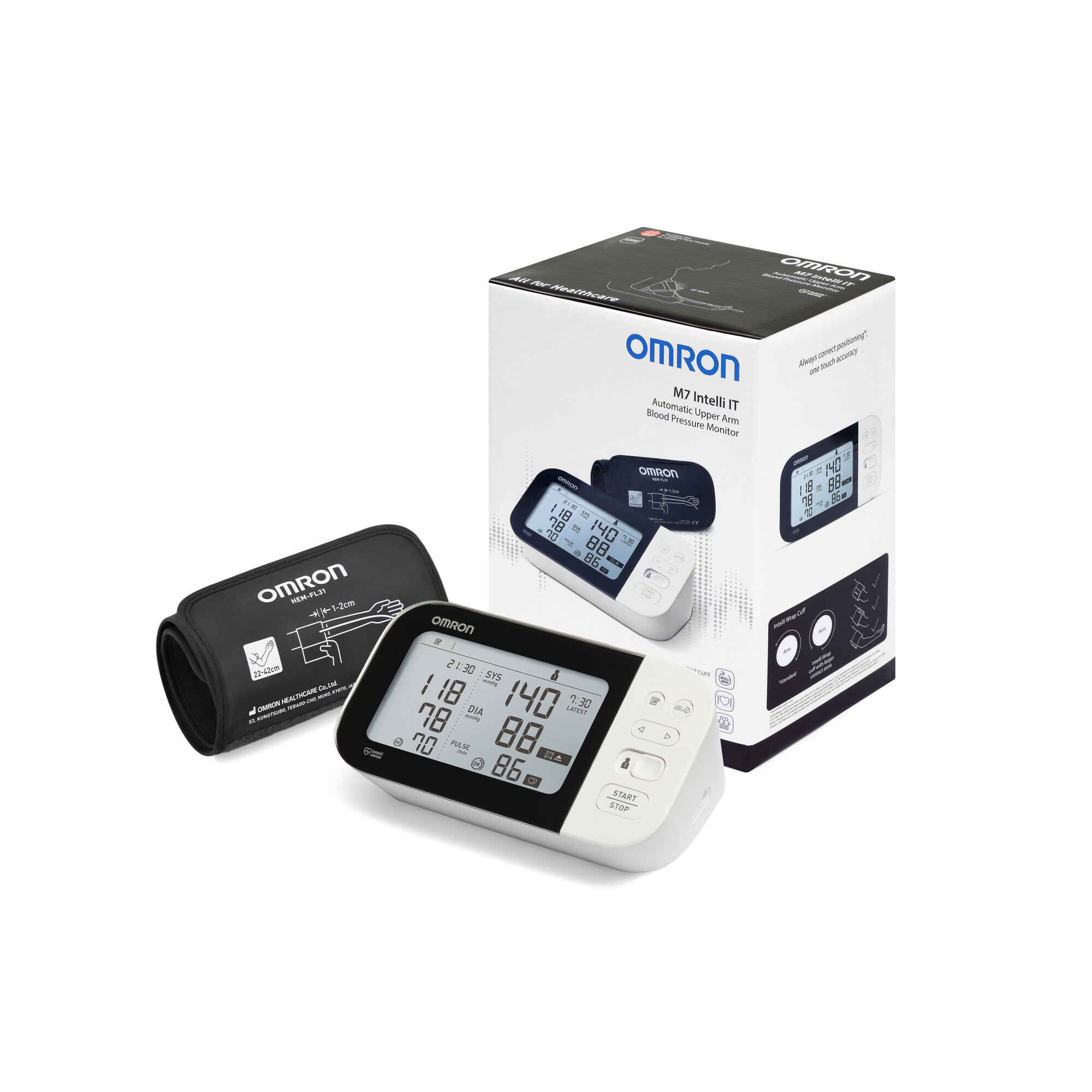 Monitor de pressão arterial  monitor M7 Intelli-