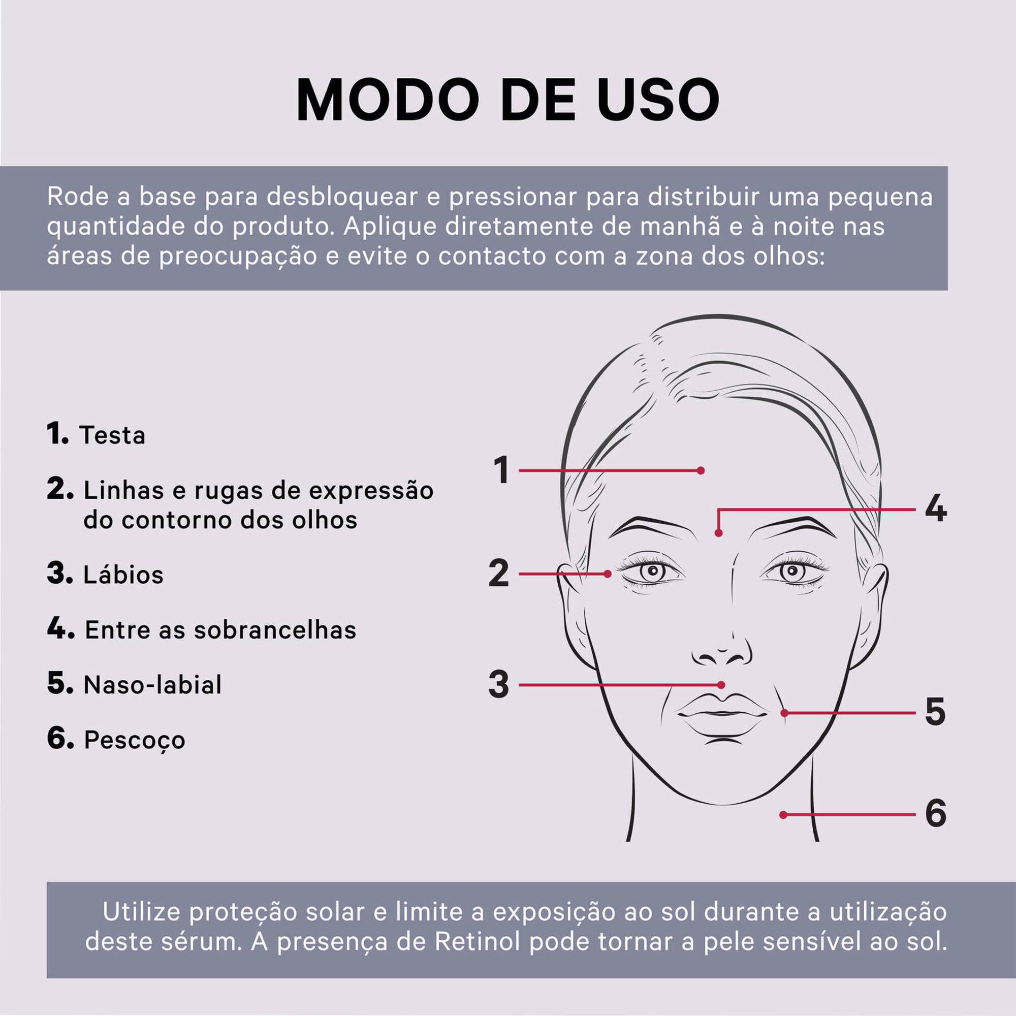 Sérum Rosto Retinol Intensive Wrinkle Filler