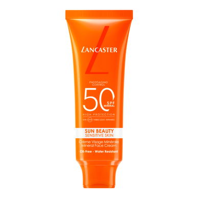 Sun Beauty Sensitive Skin Mineral Face SPF50 Wells Image 1