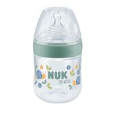 Nuk For Nature Biberão com Tetina Silicone S Verde Wells Image 1