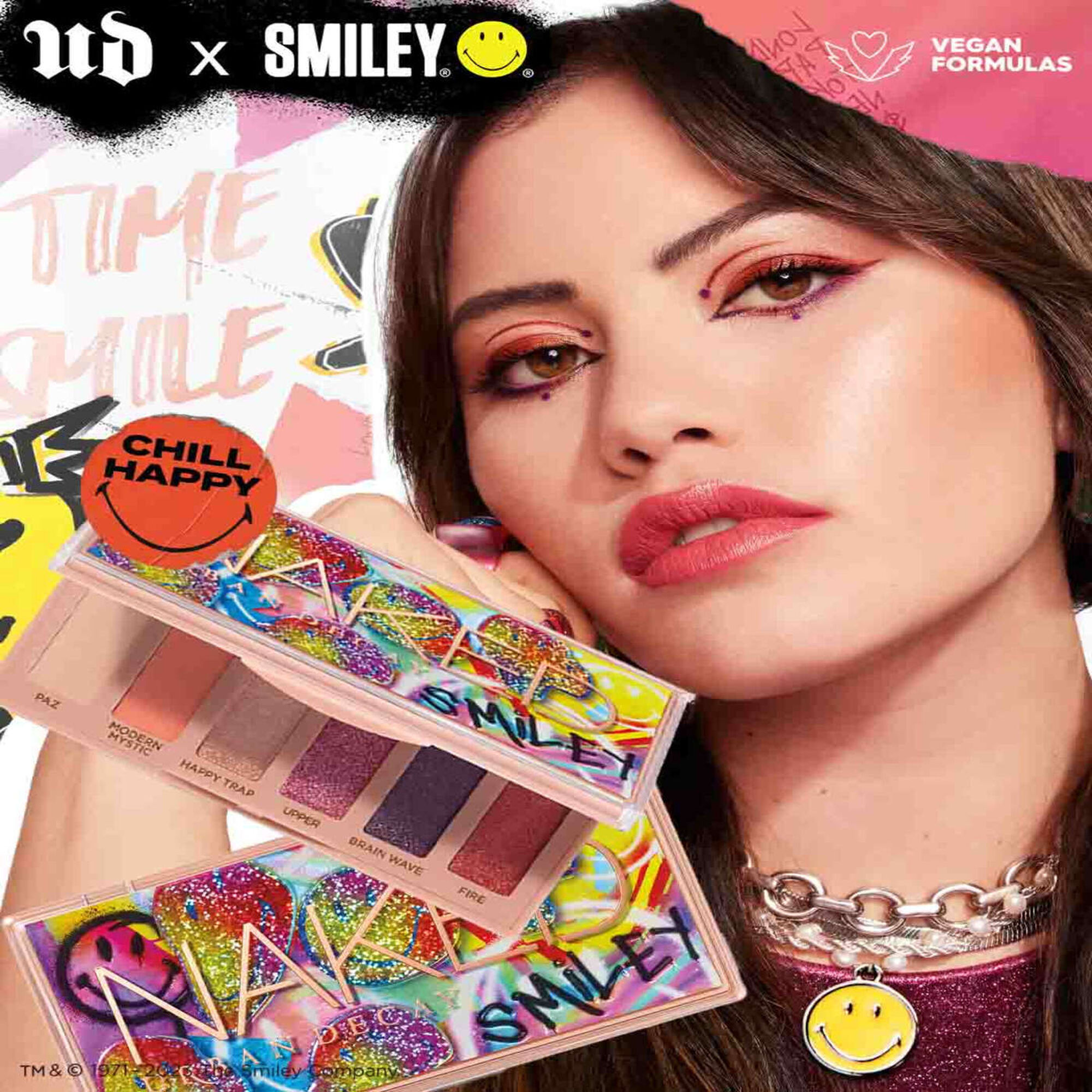 Paleta de Sombras Mini Smiley Mucho Happy