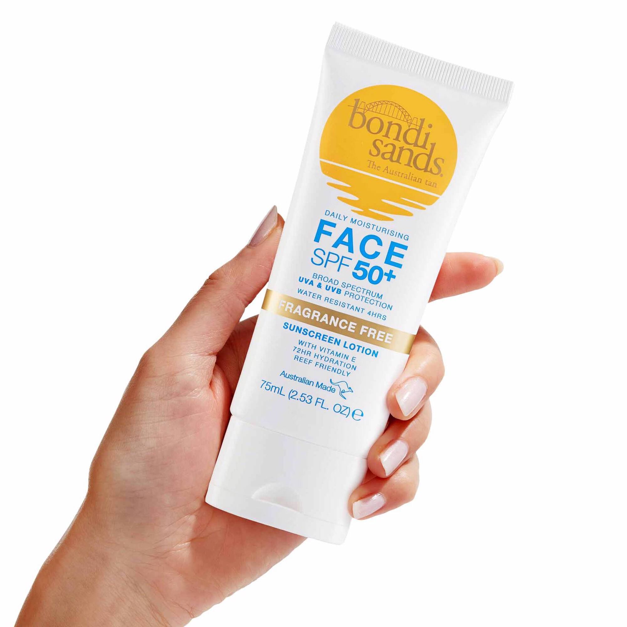 Loção Solar para Rosto