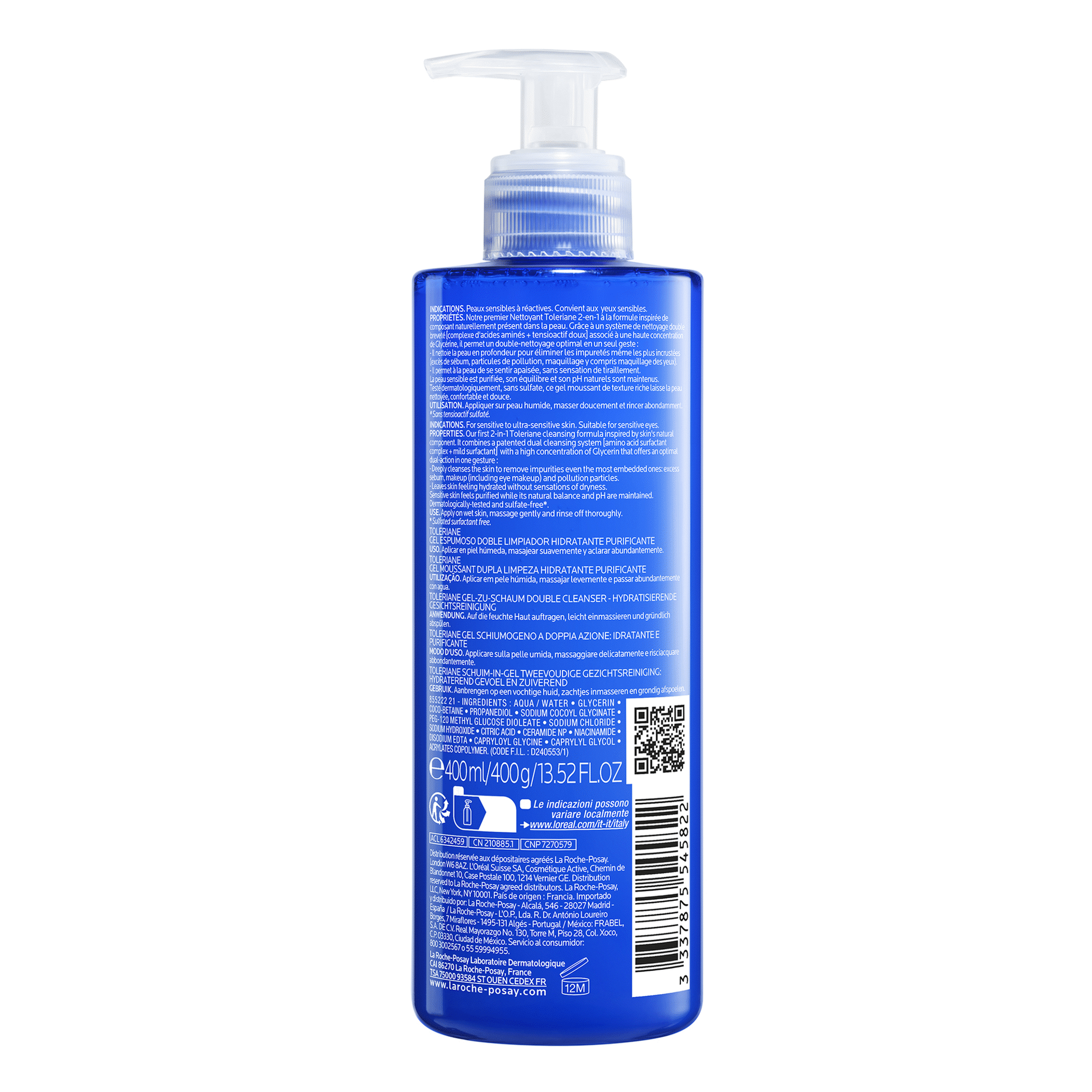 Toleriane Foaming Gel Hydrating