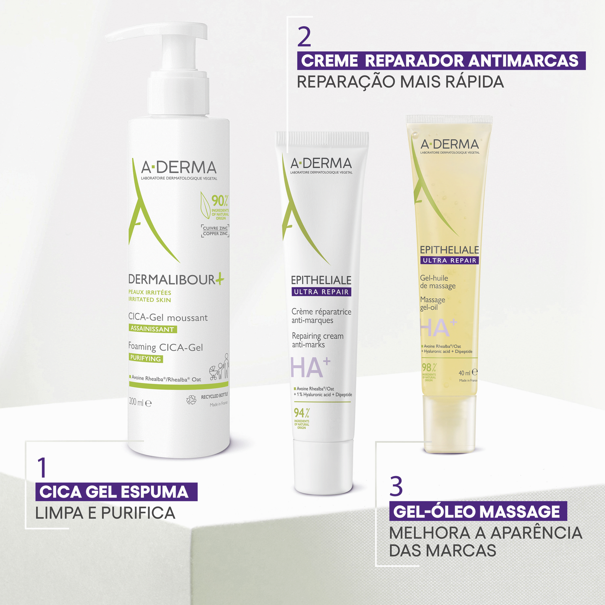 Epitheliale Ultra Repair Massage Gel-Oil HA+