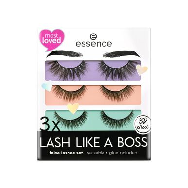 Pestanas Postiças Like a Boss False Lashes Set Wells