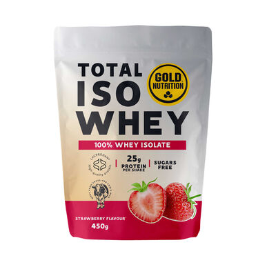 Total ISO Whey Isolate Strawberry Flavour Wells Image 1