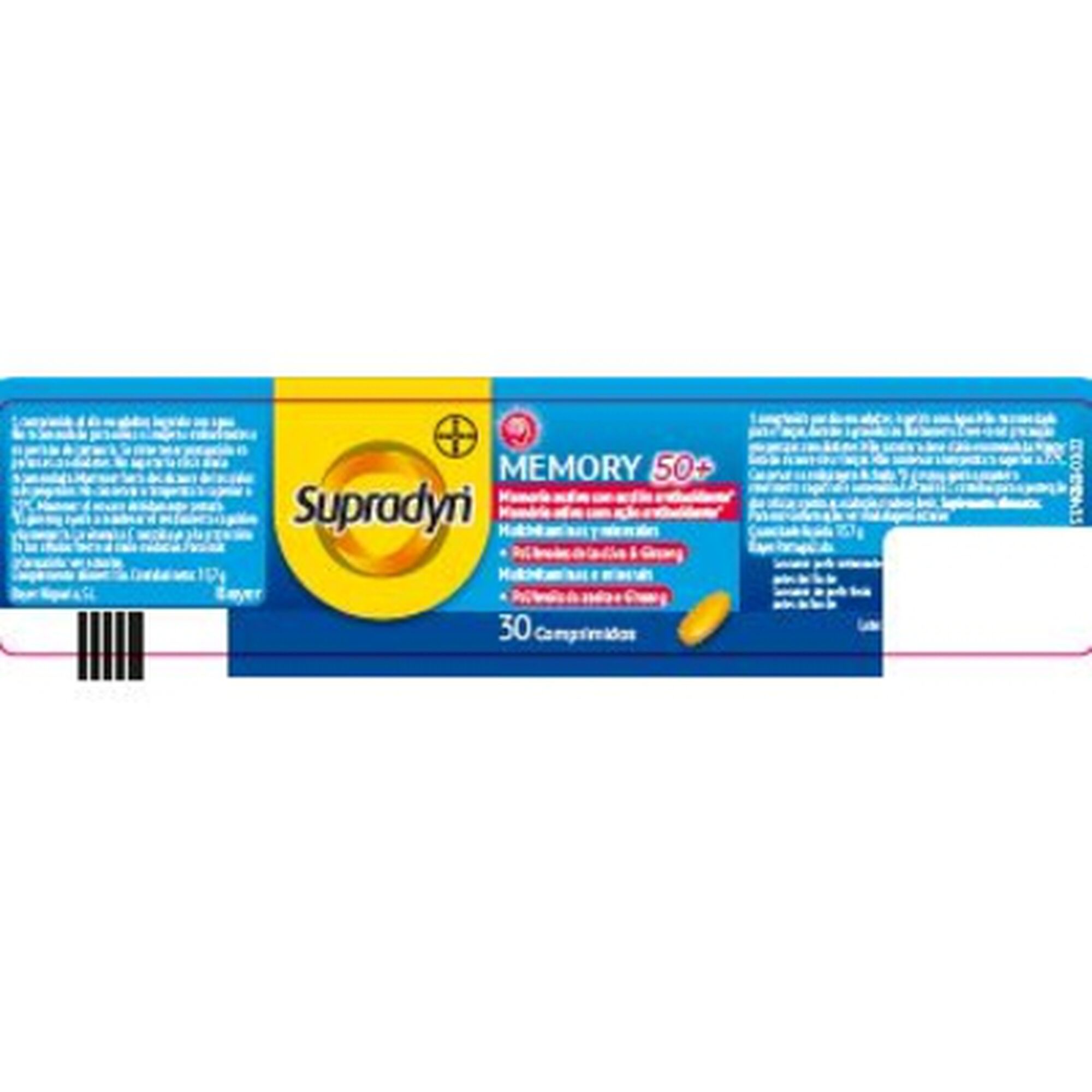 Suplemento de Memória Aumentada Memory 50+